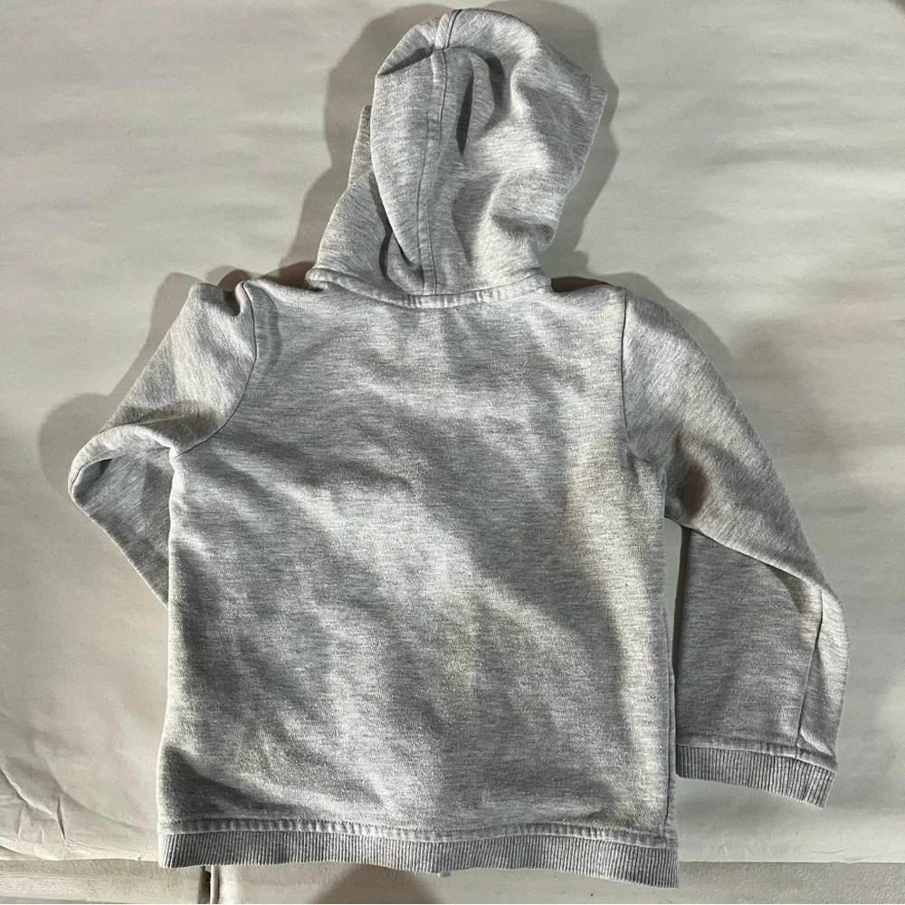 The North Face Kids Light Gray Hoodie Unisex 12-18 months - Picture 7 of 9